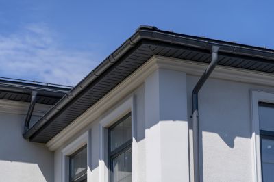 Gutter Cover System on a Modern Home